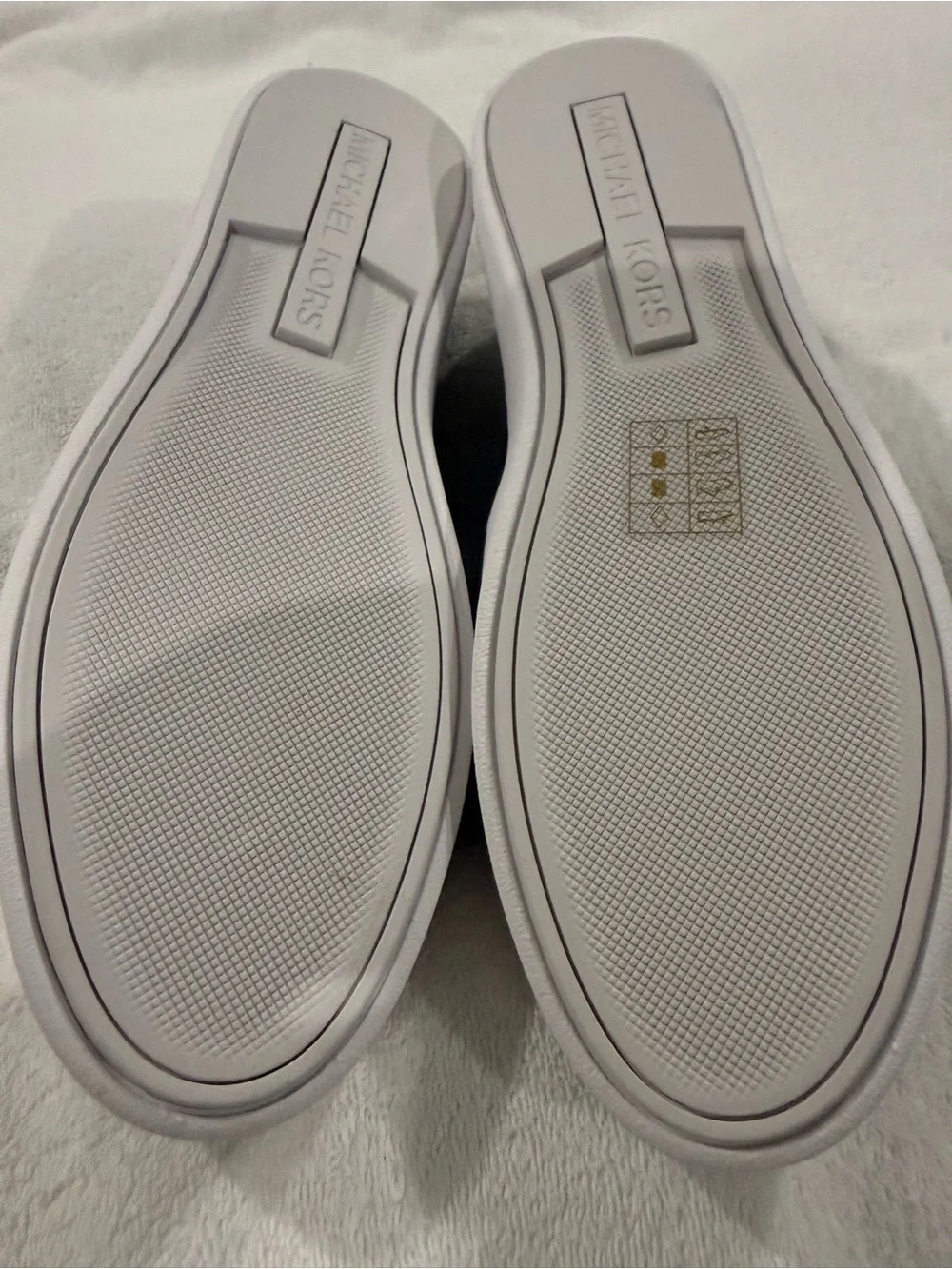 Michael Kors Brown Monogram Slip-On Sneakers for Men
